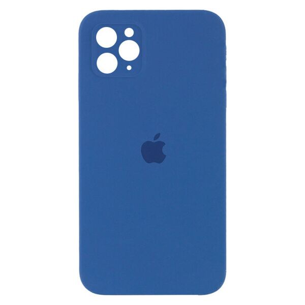 

Чехол Silicone Case Square Full Camera Protective (AA) для Apple iPhone 11 Pro (5.8") (Темно-синий)