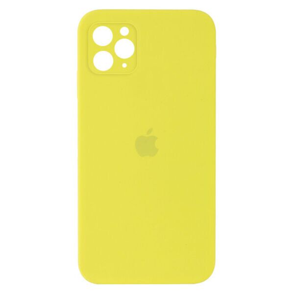 

Чехол Silicone Case Square Full Camera Protective (AA) для Apple iPhone 11 Pro (5.8") (Желтый)