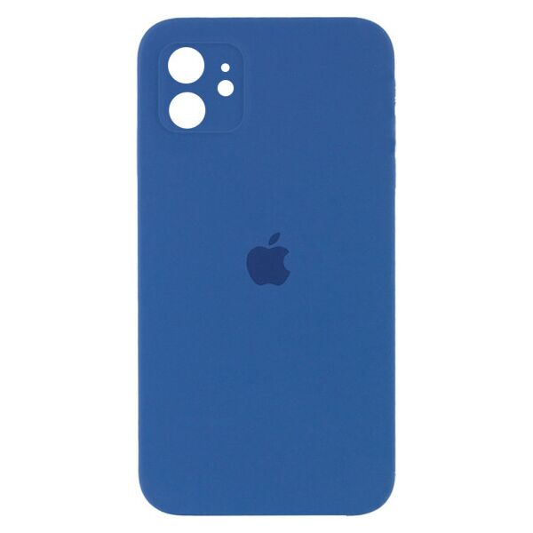 

Чехол Silicone Case Square Full Camera Protective (AA) для Apple iPhone 11 (6.1") (Темно-синий)