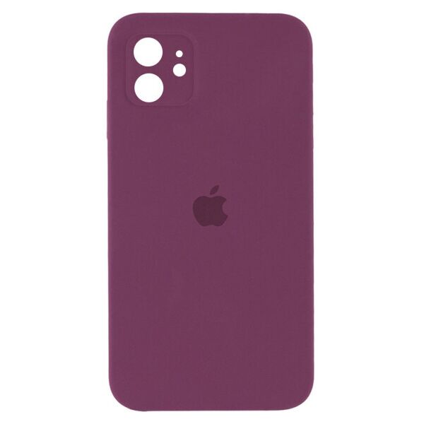 

Чехол Silicone Case Square Full Camera Protective (AA) для Apple iPhone 11 (6.1") (Maroon)