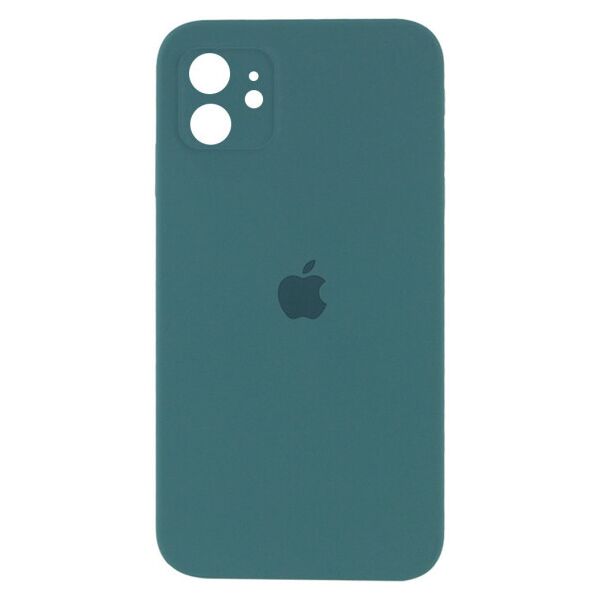 

Чехол Silicone Case Square Full Camera Protective (AA) для Apple iPhone 11 (6.1") (DarkCyan)
