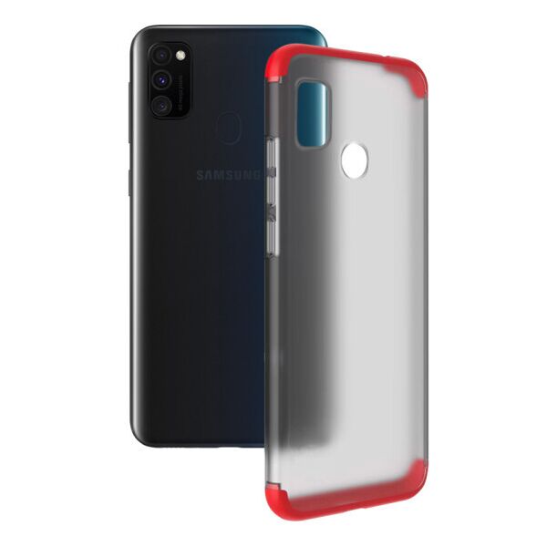 

Матовая PC накладка GKK LikGus 360 градусов для Samsung Galaxy M30s / M21 (Красный)