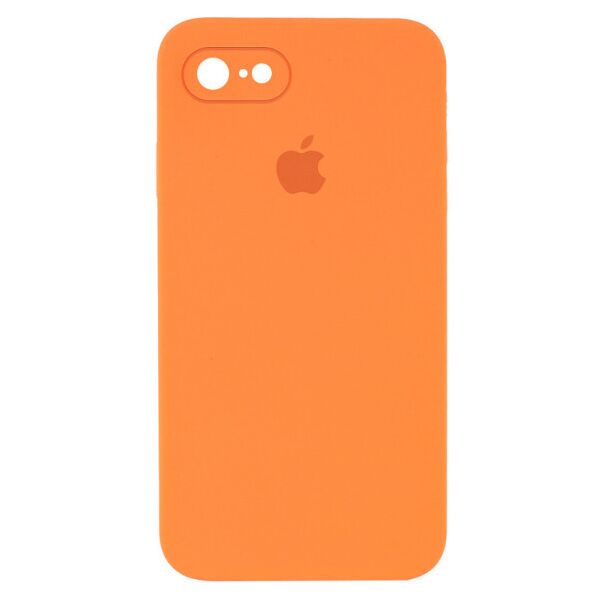 

Чехол Silicone Case Square Full Camera Protective (AA) для Apple iPhone 7 / 8 / SE (2020) (4.7") (DarkOrange)