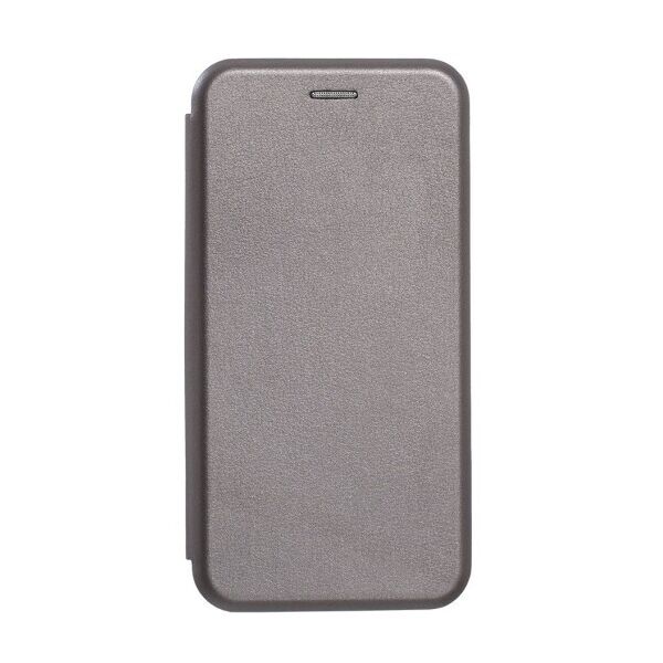 

Кожаный чехол-книжка для Xiaomi Redmi S2 (Серый)