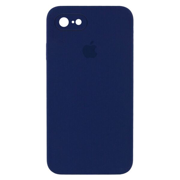 

Чехол Silicone Case Square Full Camera Protective (AA) для Apple iPhone 7 / 8 / SE (2020) (4.7") (MidnightBlue)