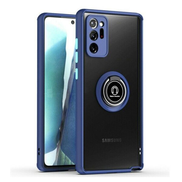 

Чехол Deen ColorEdgingRing под магнитный держатель для Samsung Galaxy Note 20 Ultra (Синий)