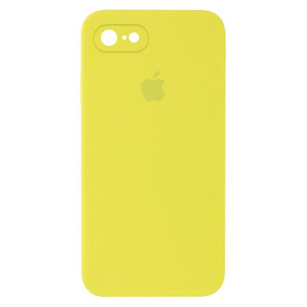 

Чехол Silicone Case Square Full Camera Protective (AA) для Apple iPhone 7 / 8 / SE (2020) (4.7") (Желтый)