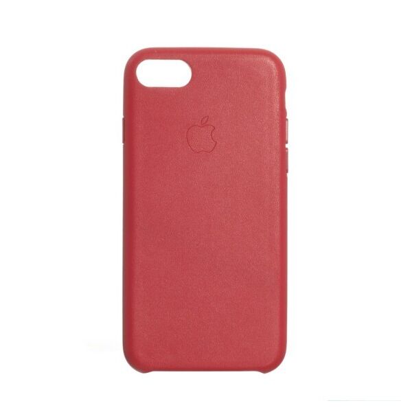 

Кожанный чехол-накладка Apple Leather Case для Apple iPhone 8G (Красный)