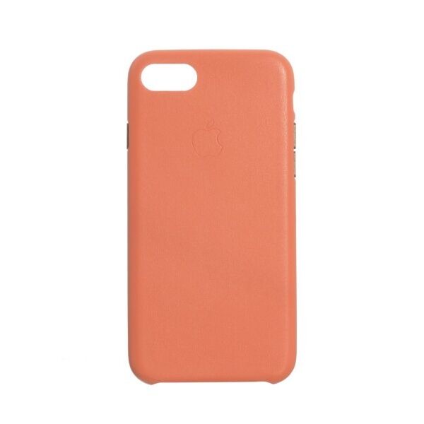 

Кожанный чехол-накладка Apple Leather Case для Apple iPhone 8G (Coral)