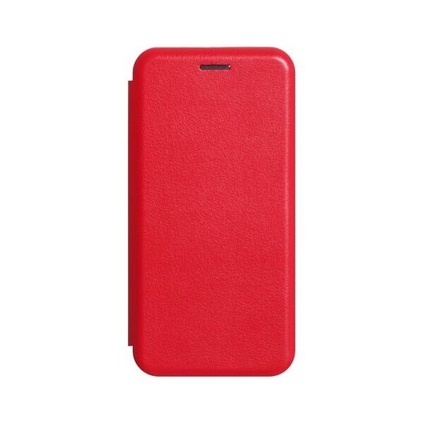 

Кожаный чехол-книжка для Xiaomi Redmi 6A (Красный)