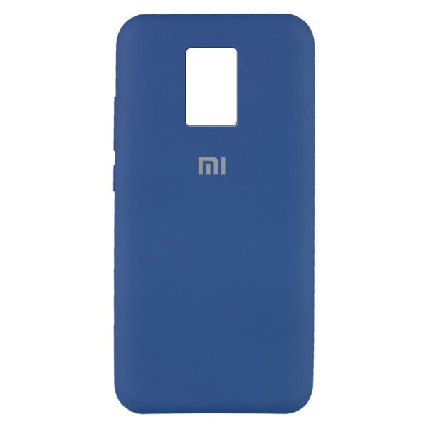 

Чехол Original Silicone Case c закрытым низом (AA) для Xiaomi Redmi Note 9s / Note 9 Pro / Note 9 Pro Max (Темно-синий)