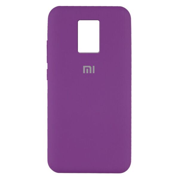 

Чехол Original Silicone Case c закрытым низом (AA) для Xiaomi Redmi Note 9s / Note 9 Pro / Note 9 Pro Max (Пурпурный)