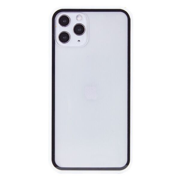 

Прозрачный TPU+PC чехол Epic с цветным бампером для Apple iPhone 11 Pro (5.8") (Белый)