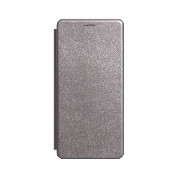 

Кожаный чехол-книжка для Huawei P Smart Z (Серый)