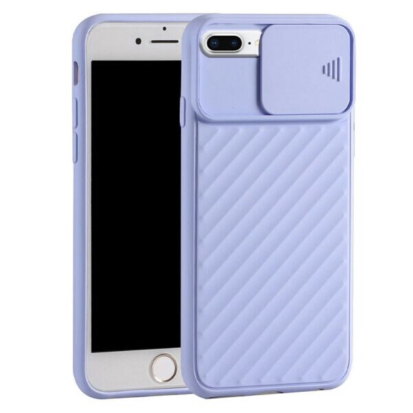 

Чехол Camshield TPU со шторкой защищающей камеру для Apple iPhone 6 plus / 7 plus / 8 plus (5.5") (MediumSlateBlue)