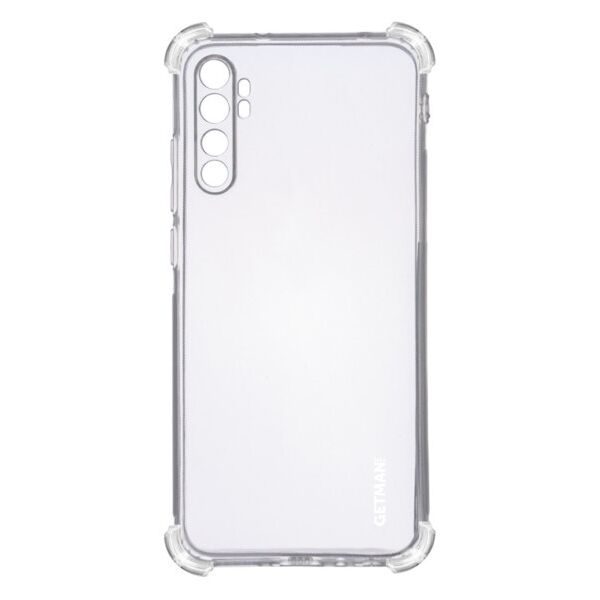 

TPU чехол GETMAN Ease logo усиленные углы для Xiaomi Mi Note 10 Lite (Прозрачный)