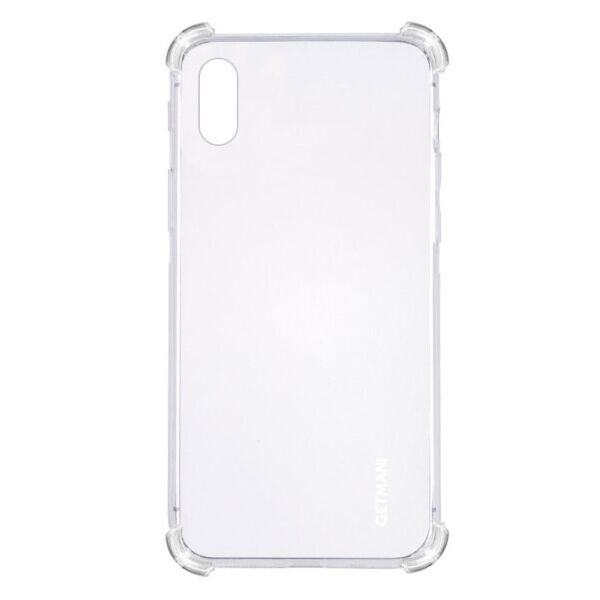 

TPU чехол GETMAN Ease logo усиленные углы для Apple iPhone XS Max (6.5") (Прозрачный)