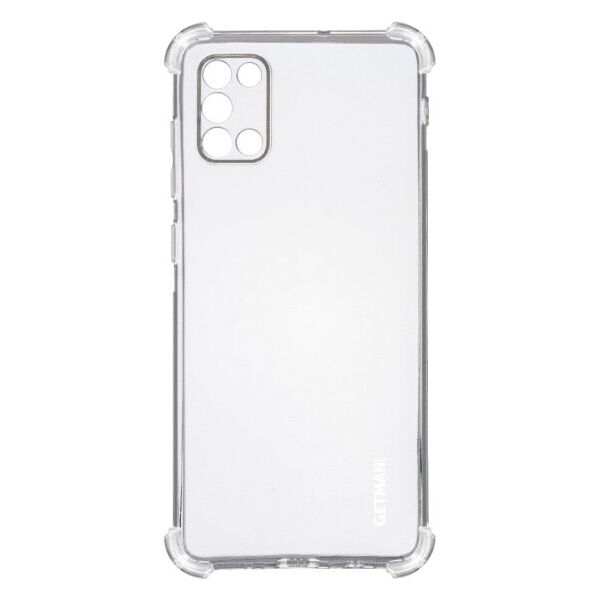 

TPU чехол GETMAN Ease logo усиленные углы для Samsung Galaxy A31 (Прозрачный)