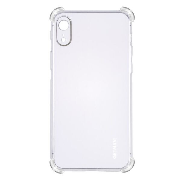 

TPU чехол GETMAN Ease logo усиленные углы для Apple iPhone XR (6.1") (Прозрачный)