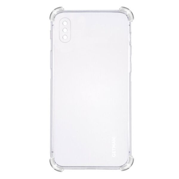 

TPU чехол GETMAN Ease logo усиленные углы для Apple iPhone X / XS (5.8") (Прозрачный)