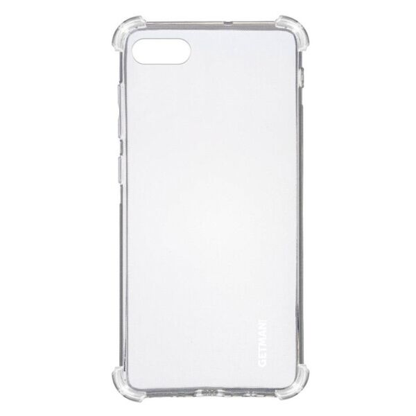 

TPU чехол GETMAN Ease logo усиленные углы для Realme C2 (Прозрачный)
