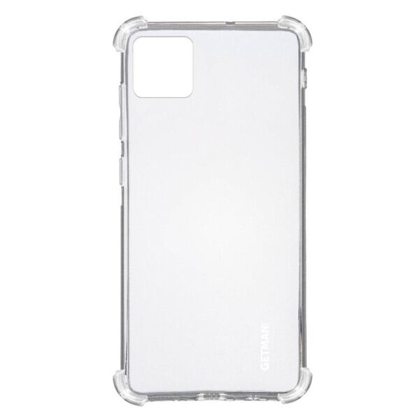 

TPU чехол GETMAN Ease logo усиленные углы для Realme C11 (Прозрачный)
