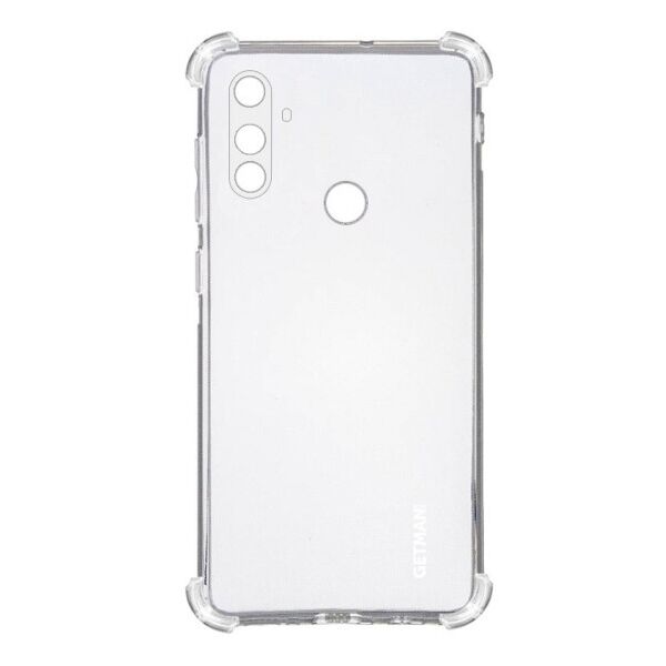 

TPU чехол GETMAN Ease logo усиленные углы для Realme C3 (Прозрачный)