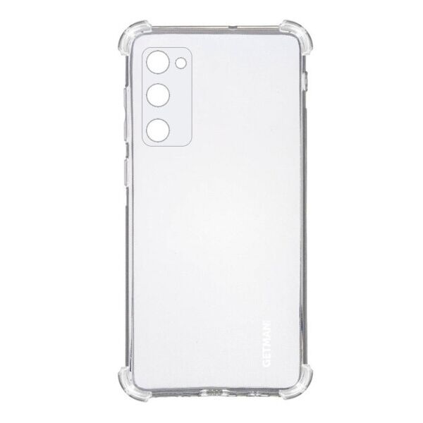 

TPU чехол GETMAN Ease logo усиленные углы для Samsung Galaxy S20 FE (Прозрачный)