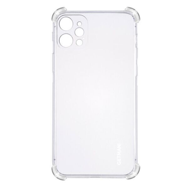 

TPU чехол GETMAN Ease logo усиленные углы для Apple iPhone 12 Pro (6.1") (Прозрачный)