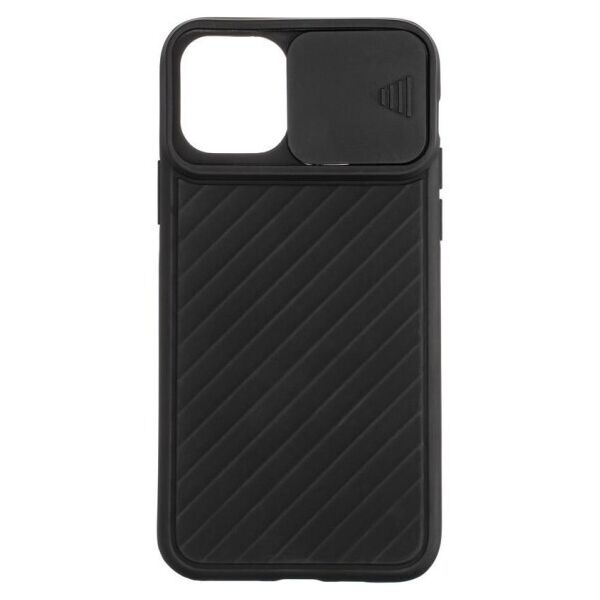 

Чехол Camshield TPU со шторкой защищающей камеру для Apple iPhone 12 Mini (Черный)