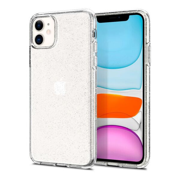 

Силиконовый чехол с блёстками Clear Shining для Apple iPhone 11 (6.1") (Прозрачный)