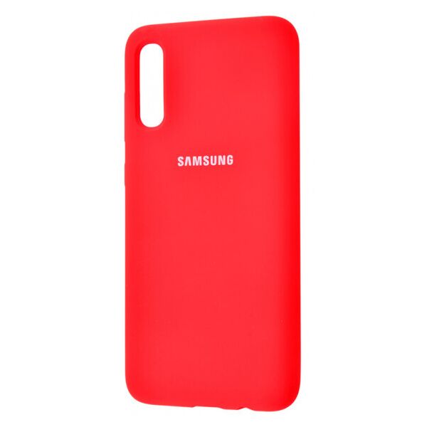 

Original Silicone Case c закрытым низом (AA) для Samsung Galaxy A50 (A505F) / A50s / A30s (Красный)