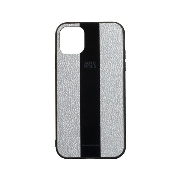 

Кожаный чехол-накладка Combi Leather для Apple iPhone 11 Pro (Серый)