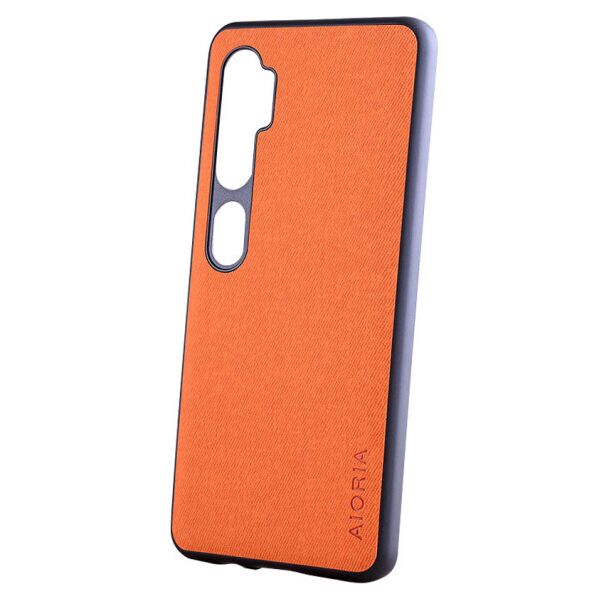

Чехол джинсовый AIORIA Textile для Xiaomi Mi Note 10 / Note 10 Pro / Mi CC9 Pro (Оранжевый)