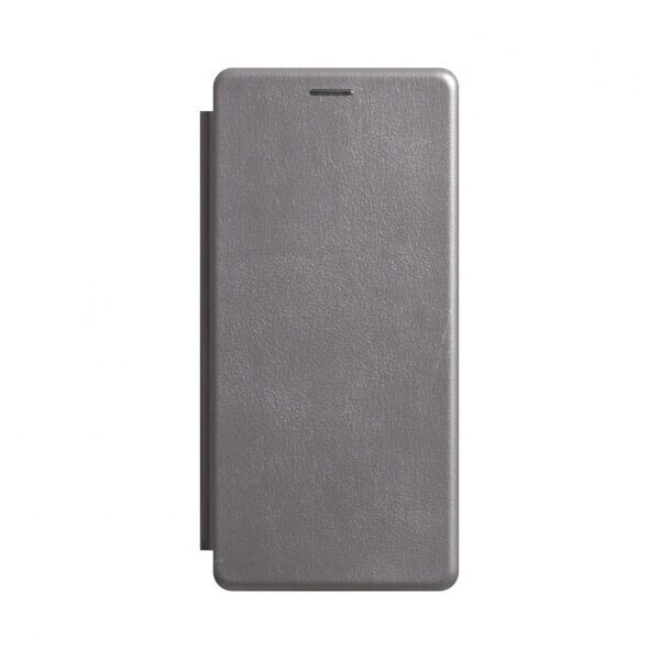 

Кожаный чехол-книжка для Xiaomi Redmi Note 8 Pro (Серый)