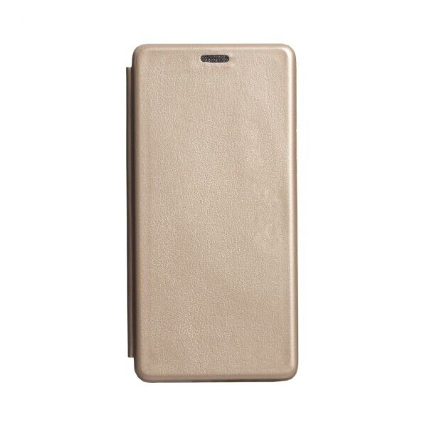 

Кожаный чехол-книжка для Xiaomi Redmi K30 (Золотой)