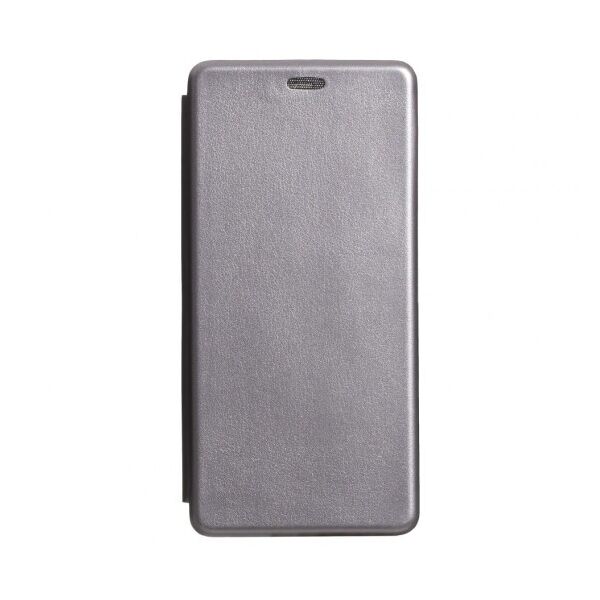 

Кожаный чехол-книжка для Xiaomi Redmi K30 (Серый)