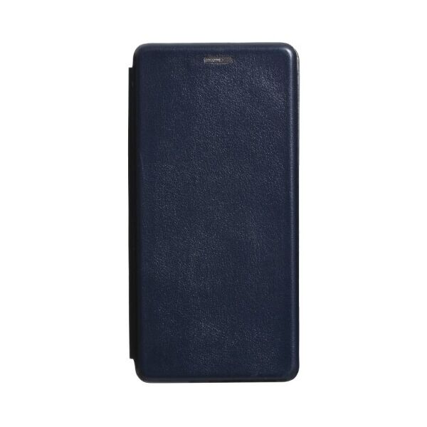 

Кожаный чехол-книжка для Xiaomi Redmi K30 (Темно-синий)