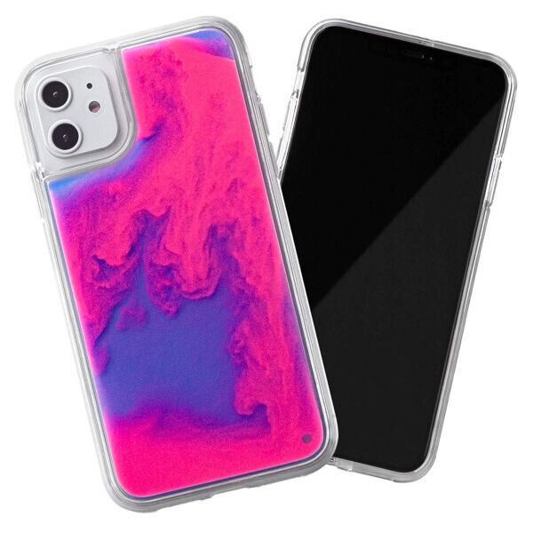 

Неоновый чехол Neon Sand glow in the dark для Apple iPhone 11 (6.1") (Фиолетовый / Розовый)