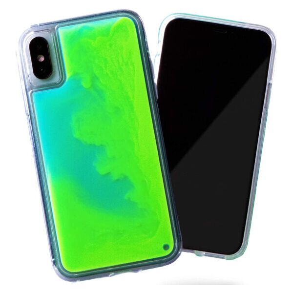 

Неоновый чехол Neon Sand glow in the dark для Apple iPhone X / XS (5.8") (Салатовый)