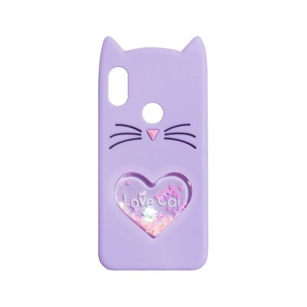 

Объемный силиконовый 3D чехол Devil Heart для Xiaomi Redmi 7 (MediumPurple)