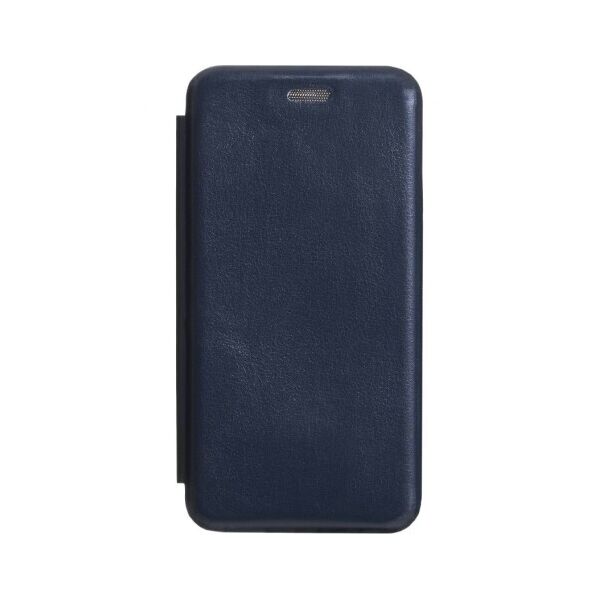 

Кожаный чехол-книжка для Samsung Galaxy A01 / M01 (Темно-синий)