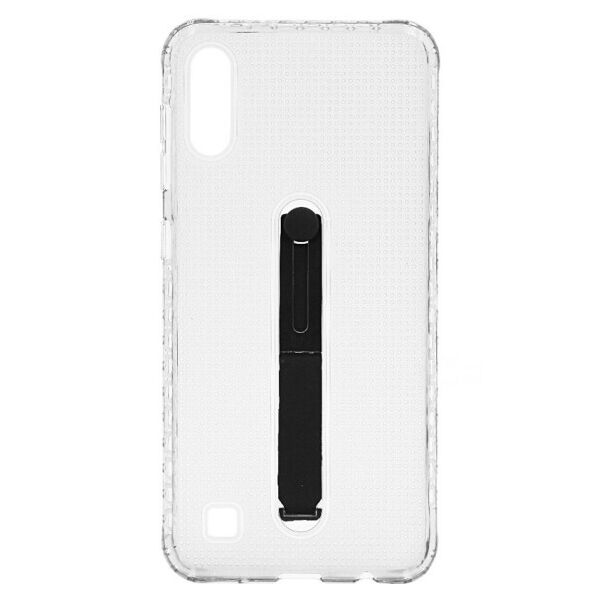 

TPU чехол Protect Slim с подставкой-держателем для Samsung Galaxy A10 (A105F) (Прозрачный)