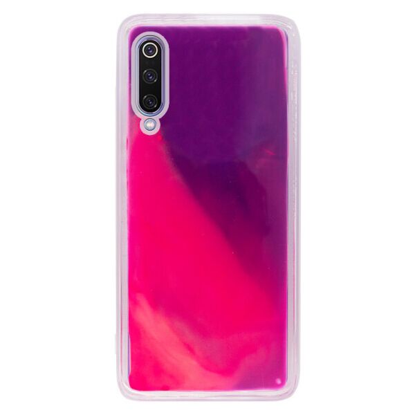 

Неоновый чехол Neon Sand glow in the dark для Xiaomi Mi 9 (Фиолетовый / Розовый)