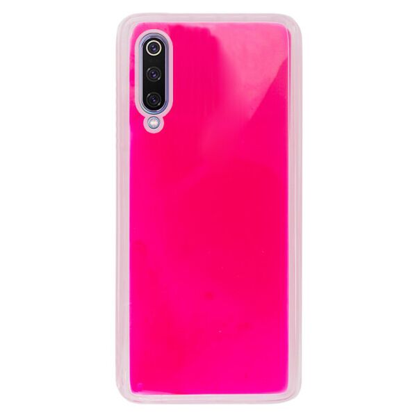 

Неоновый чехол Neon Sand glow in the dark для Xiaomi Mi 9 (Розовый)