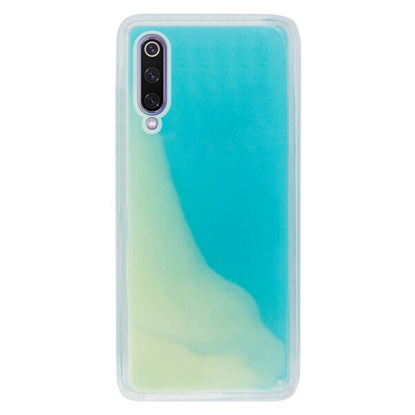 

Неоновый чехол Neon Sand glow in the dark для Xiaomi Mi 9 (Голубой)