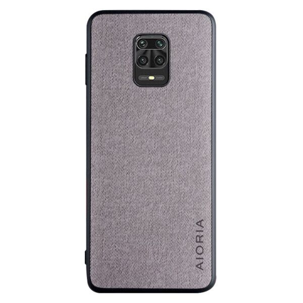 

Чехол джинсовый AIORIA Textile для Xiaomi Redmi Note 9s / Note 9 Pro / Note 9 Pro Max (Серый)