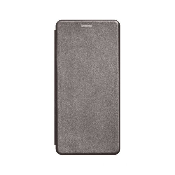 

Кожаный чехол-книжка для Samsung Galaxy A21s (Серый)