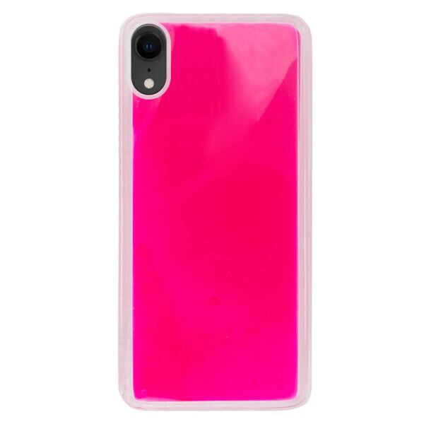 

Неоновый чехол Neon Sand glow in the dark для Apple iPhone XR (6.1") (Розовый)