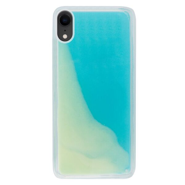

Неоновый чехол Neon Sand glow in the dark для Apple iPhone XR (6.1") (Голубой)